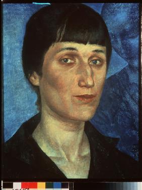 Portrait of the Poetess Anna Akhmatova (1889-1966)