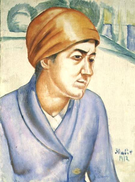 Portrait of a Woman Worker from Kosjma Ssergej. Petroff-Wodkin