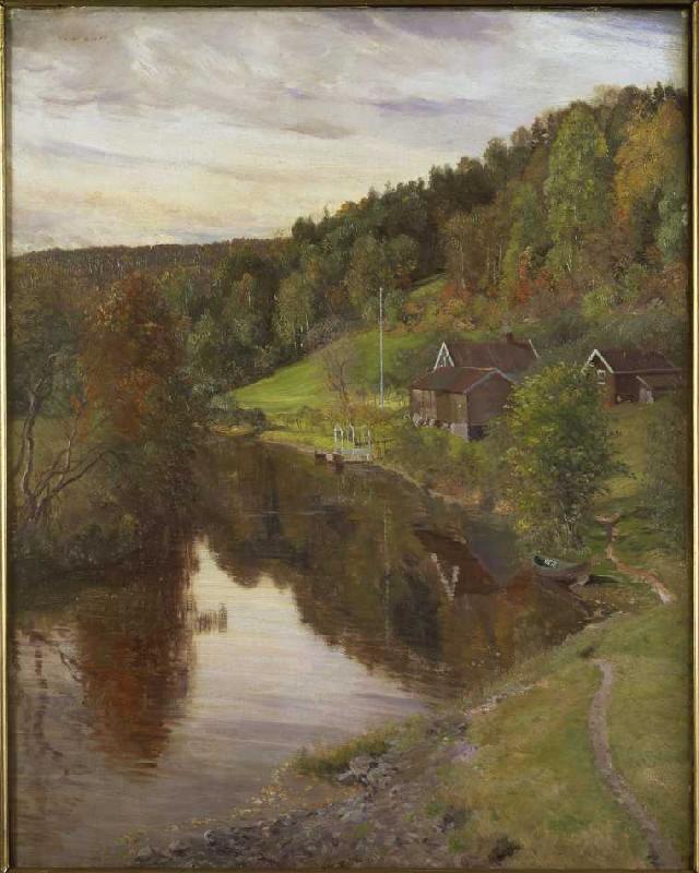 Riverside in Eggedal from Kristian Skredsvik