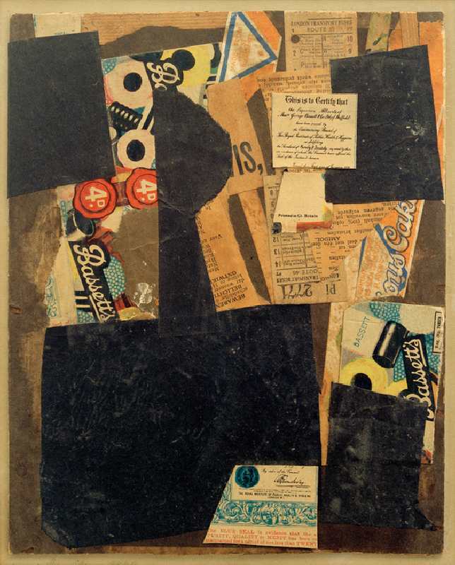 Ohne Titel (This is to Certify that) from Kurt Schwitters