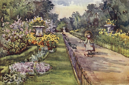 Spring in Regents Park from Lady Victoria Marjorie Harriet Manners