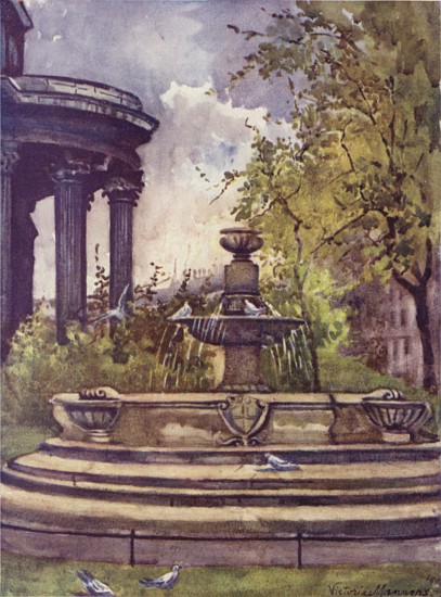 St Pauls Churchyard from Lady Victoria Marjorie Harriet Manners