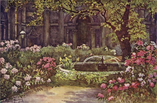 The Bank Garden from Lady Victoria Marjorie Harriet Manners