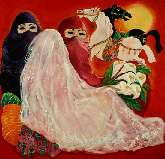 Desert Bride, 1989-90 from Laila  Shawa