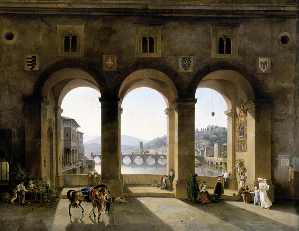 L.T.Turpin de Crisse / Ponte Vecchio from Lancelot Theodore Turpin de Crisse