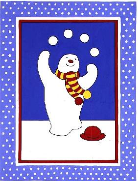 Juggling Snowman