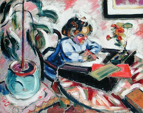 Little Schoolgirl from Henri Le Fauconnier