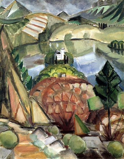 The Lake from Henri Le Fauconnier