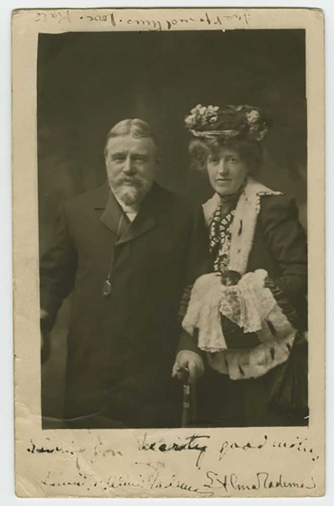 Sir Lawrence Alma-Tadema and Lady Alma-Tadema from Lena Connell