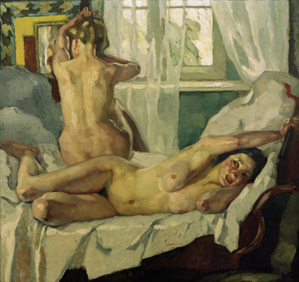 Am Morgen, 1915. from Leo Putz
