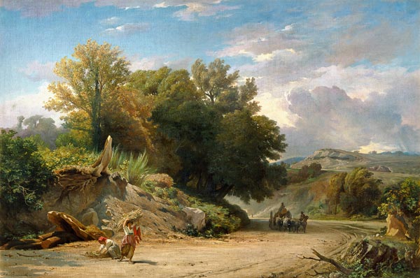 Italienische Landschaft from Léon Benouville