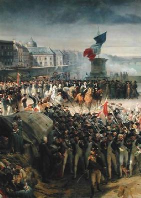 The Garde Nationale de Paris Leaves to Join the Army in September 1792