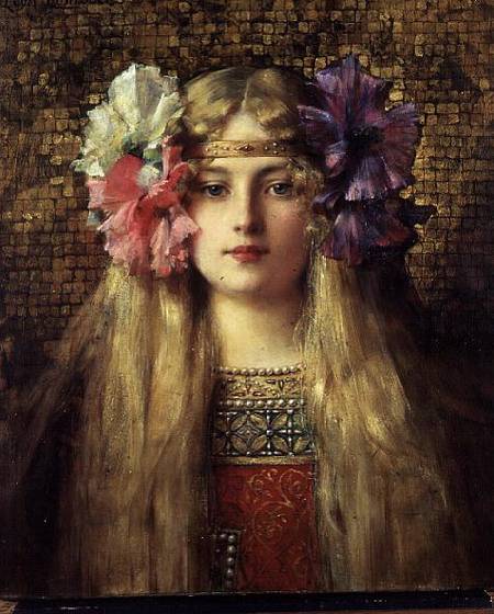 The Blonde Woman from Leon Francois Comerre