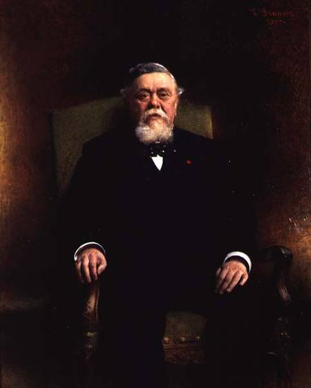 Portrait of Amand Fallieres (1841-1931) from Leon Joseph Florentin Bonnat