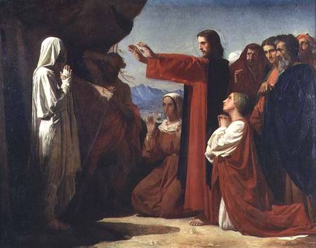 The Raising of Lazarus from Leon Joseph Florentin Bonnat