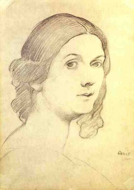 Portrait of Isadora Duncan (1877-1927) from Leon Nikolajewitsch Bakst