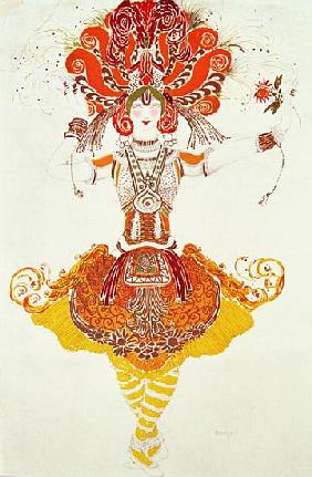 Ballet Costume for ''The Firebird'', by Stravinsky