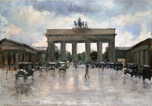 The Brandenburger gate in Berlin
