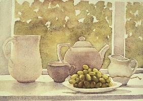 Still Life with Grapes 