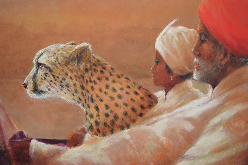Maharaja, Boy and Cheetah 2 from Lincoln  Seligman