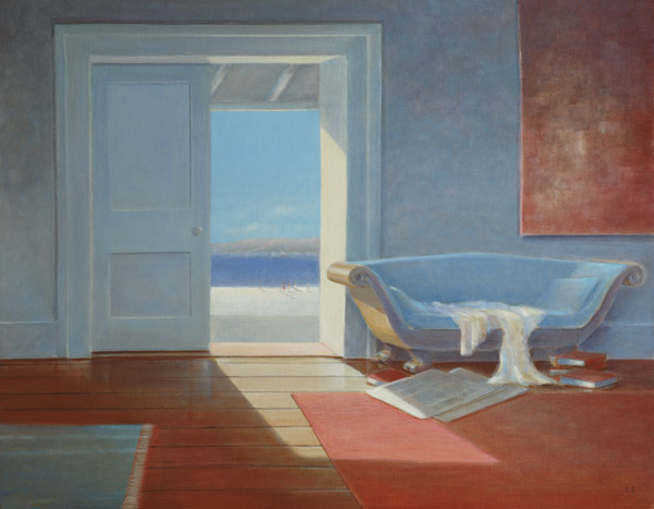 Beach house, 1995 (acrylic on board)  from Lincoln  Seligman