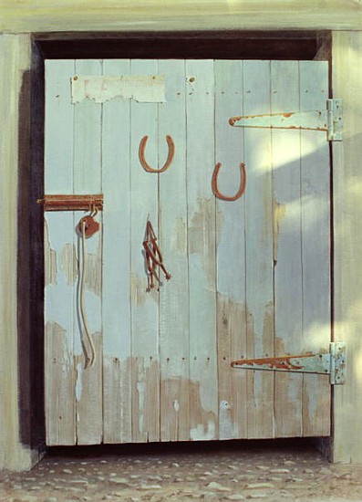 Stable Door, 1990 (acrylic on paper)  from Lincoln  Seligman