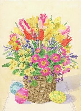 Easter Basket, 1996 (w/c on paper) 