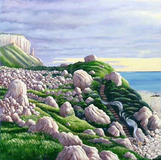 Hallelujah Bay, 1999 (oil on canvas)  from Liz  Wright