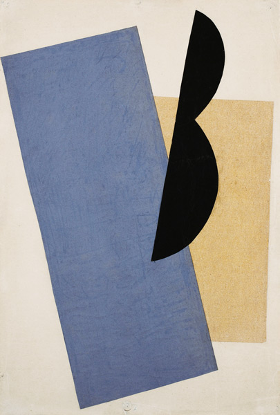 Composition (Blue-Yellow-Black) from Ljubow Sergejewna Popowa