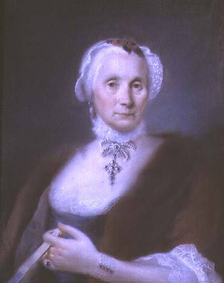 Portrait of the Artist's Mother, Cecilia Guardi from Lorenzo Baldissera Tiepolo