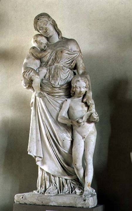 Charity the Educator, sculpture from Lorenzo  Bartolini