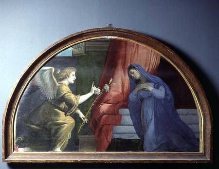 The Annunciation from Lorenzo Lotto