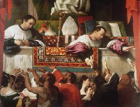 Lorenzo Lotto / St. Antony giving alms