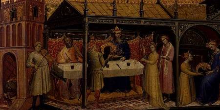 Herod's Banquet from Lorenzo  Monaco