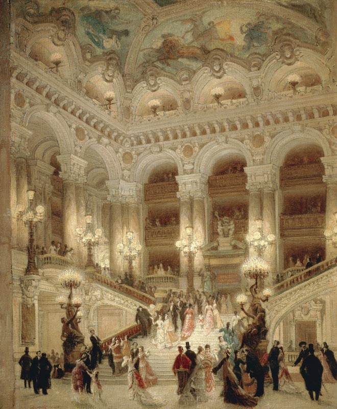 The Staircase of the Opera from Louis Beroud