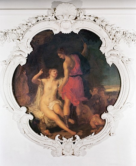 Venus and Adonis, from the Salle de Conseil from Louis Galloche