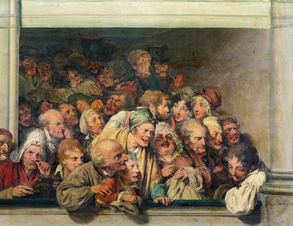 Poor Box at the Opera from Louis-Léopold Boilly