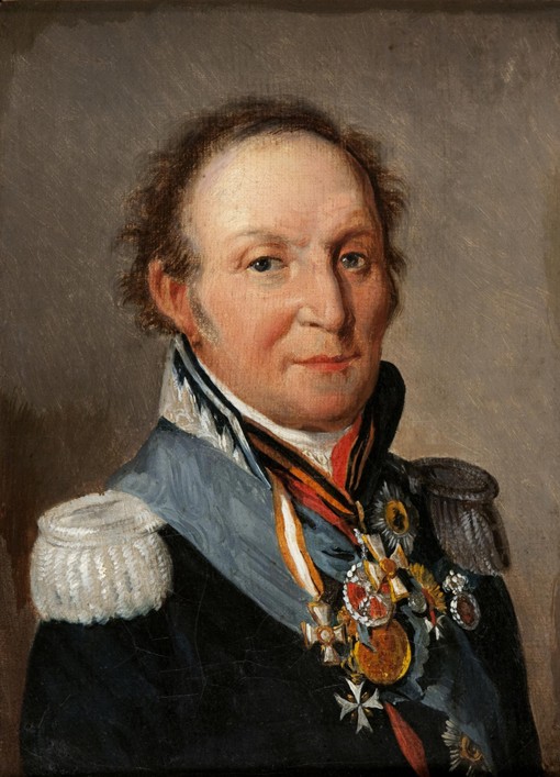 Portrait of Field Marshal Count Ludwig Adolf Peter of Sayn-Wittgenstein-Ludwigsburg (1769-1843) from Louis-Léopold Boilly