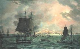 The Bombing of Cadiz by the French on 23rd September 1823