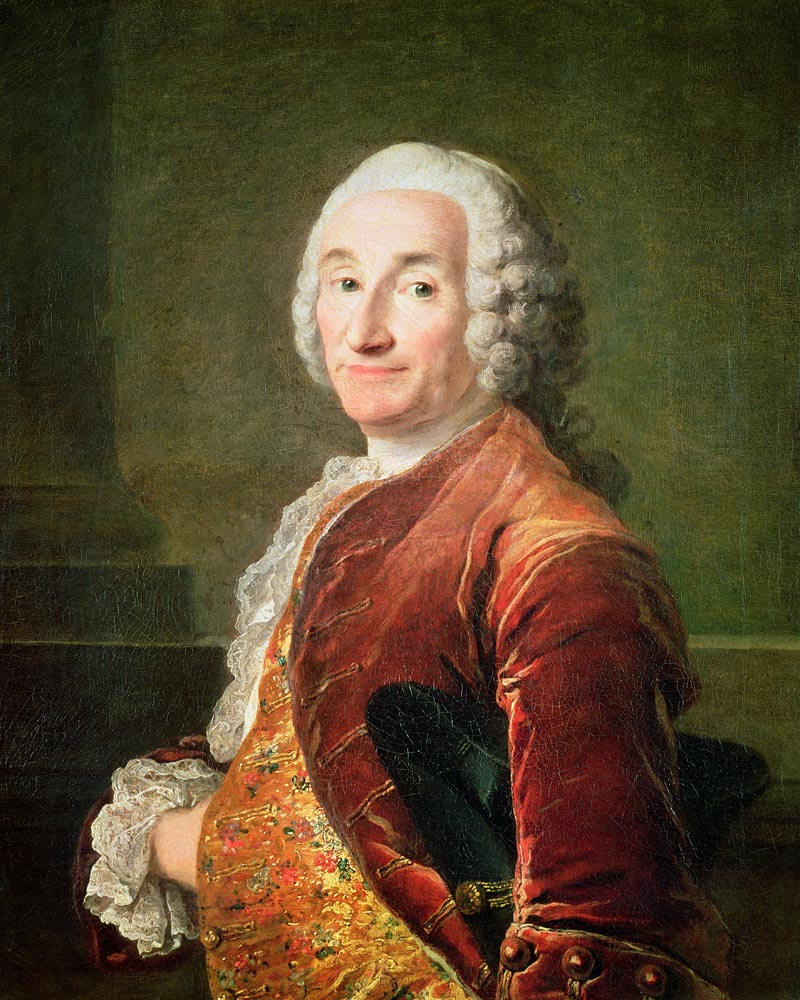 Louis Francois Armand de Vignerot du Plessis (1696-1788) Duke of Richelieu from Louis Tocqué