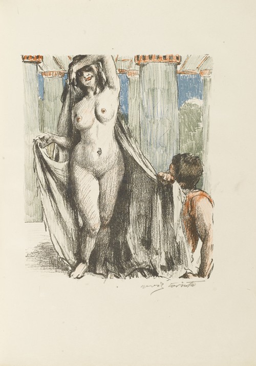 Illustration to The Song of Songs from Lovis Corinth