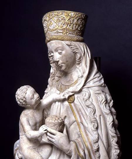 The Mother of God with the Infant Christ from Lubeck or Westphalian Workshop