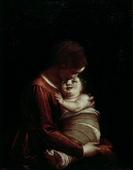 Madonna and Child, c.1570 from Luca Cambiaso
