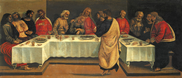 Predella Panel: Last Supper from Luca Signorelli