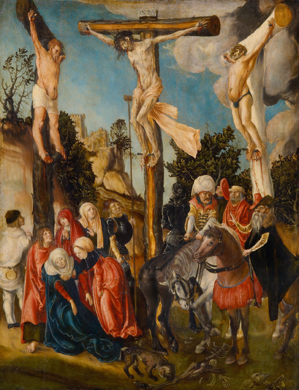 The Crucifixion from Lucas Cranach the Elder