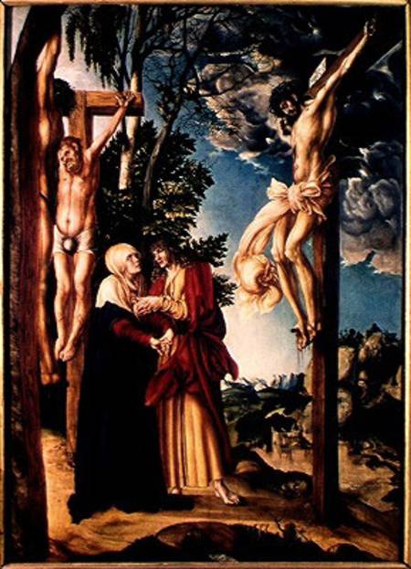 The Crucifixion from Lucas Cranach the Elder