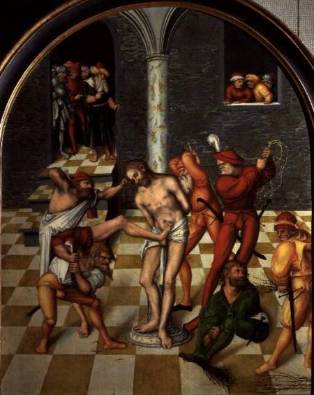 The Flagellation of Christ from Lucas Cranach the Elder