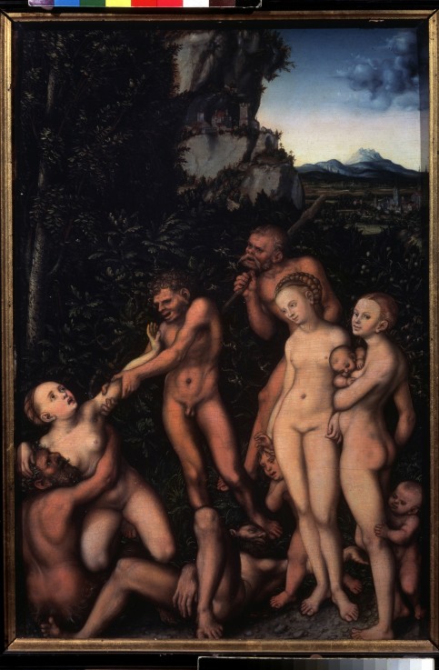 Fruits of jealousy (The Silver Age) from Lucas Cranach the Elder