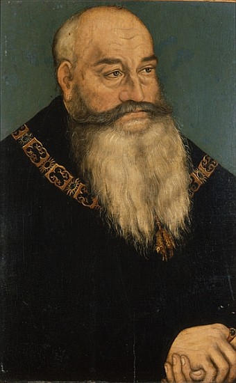 George the bearded from Lucas Cranach the Elder