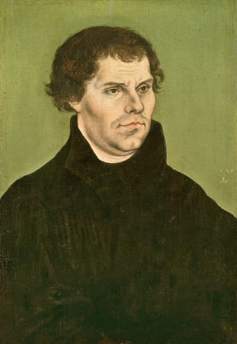 Martin Luther from Lucas Cranach the Elder